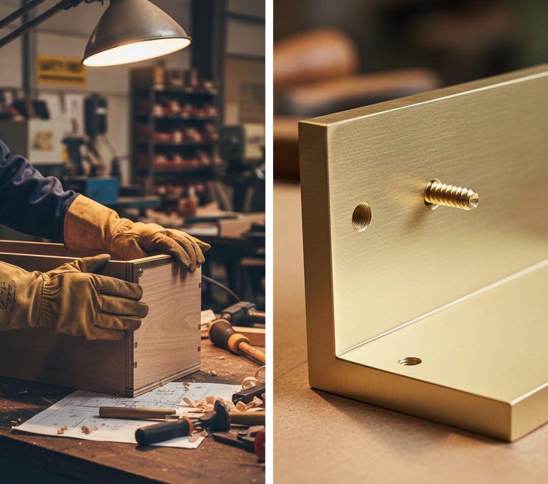 Premium Plain Finish Brass Angle 25.4mm x 25.4mm x 6.3mm for Industrial Applications