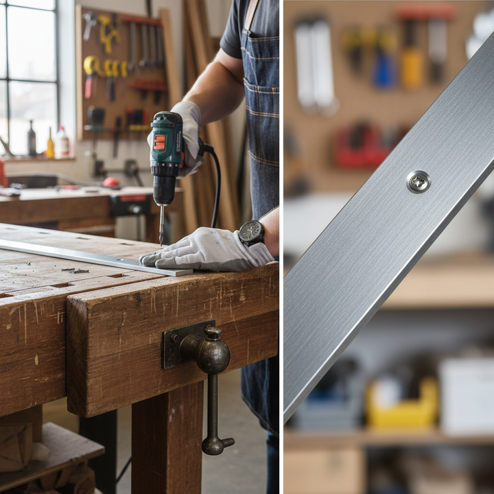 Premium Structural Grade Aluminium Flat Bar 9.5mm x 3.2mm with High Strength and Corrosion Resistance for Industrial Applications