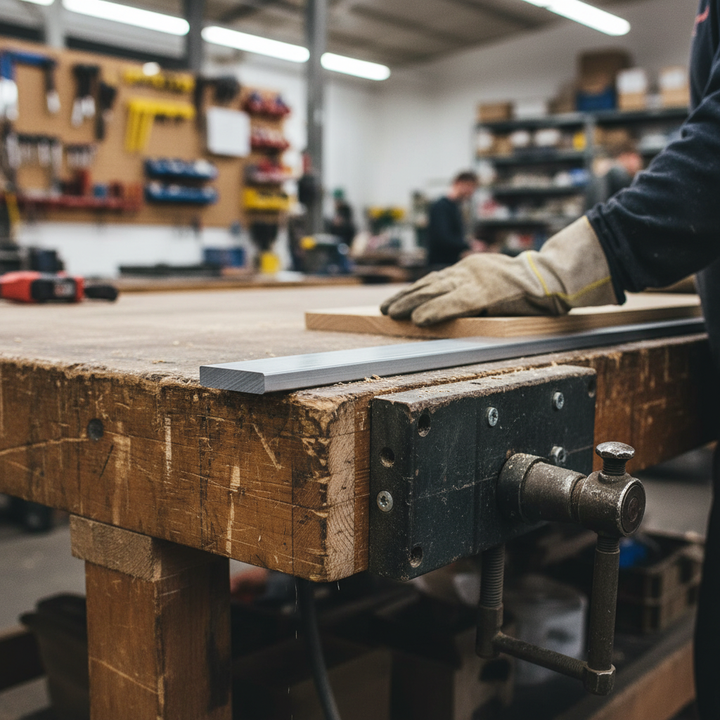 Premium Structural Grade Aluminium Flat Bar 152.4mm x 12.7mm - High-Performance 6082 T6 Alloy for Trusses and Automotive Components