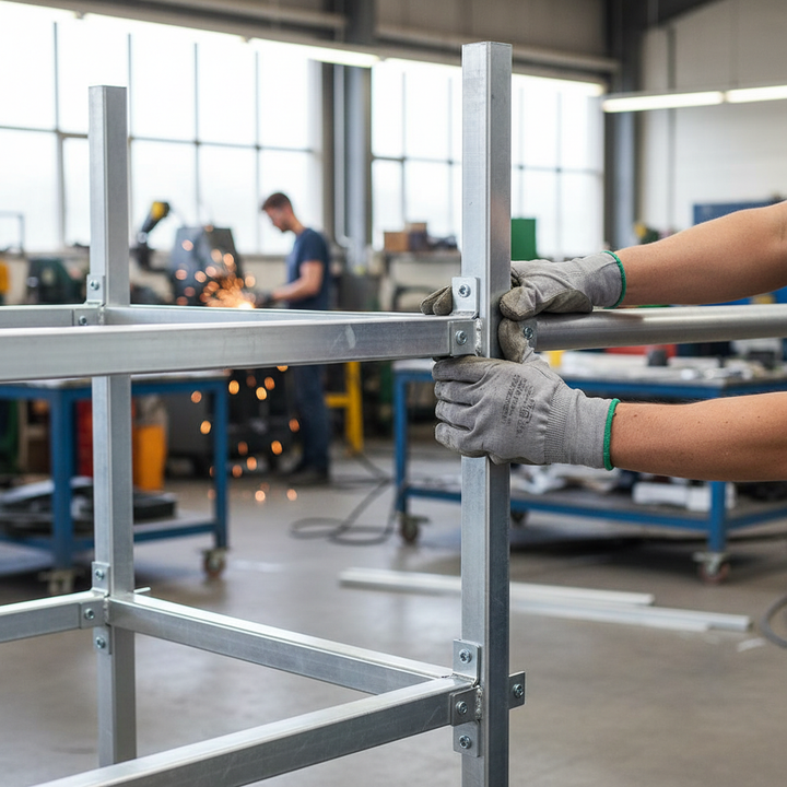 Premium Heavy Duty Aluminium Round Tube 60mm x 4mm - High Strength 6082 T6 Alloy for Structural Applications