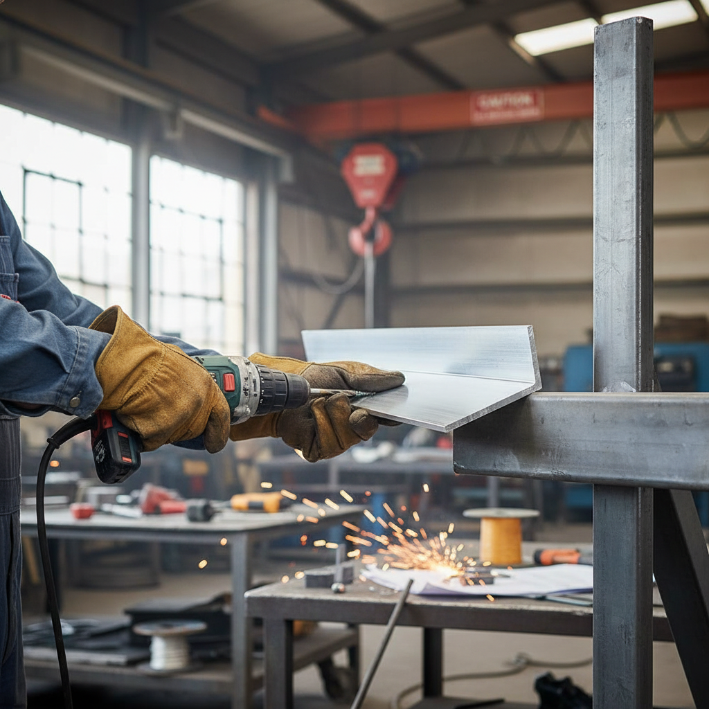 Premium 63.5mm x 38.1mm x 3.2mm Aluminium Unequal Angle - Grade 6063 T6 for High Corrosion Resistance and Versatile Applications 63.5 × 38.1 × 3.2 mm (2 1/2″ × 1 1/2″ × 1/8″) – photo 1 of 2