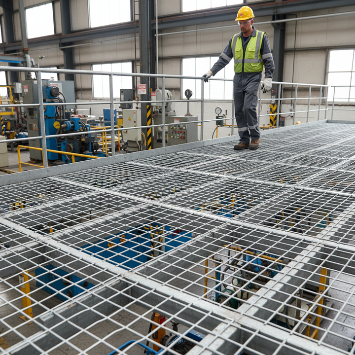 High-Performance 2440mm x 1220mm x 50.8mm Stainless Steel Weldmesh for Industrial and Commercial Applications