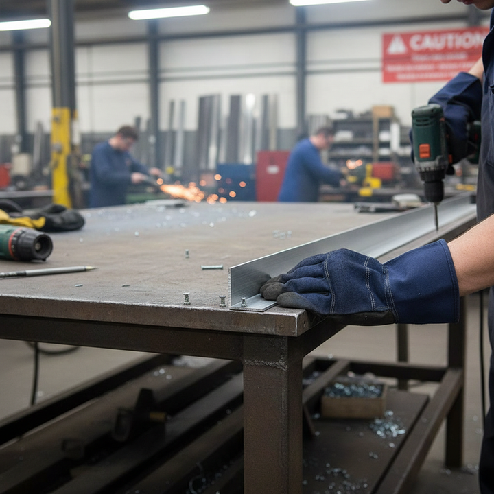 Premium Heavy Duty Aluminium Angle 9.5mm x 9.5mm x 1.6mm with High Corrosion Resistance and Good Mechanical Strength