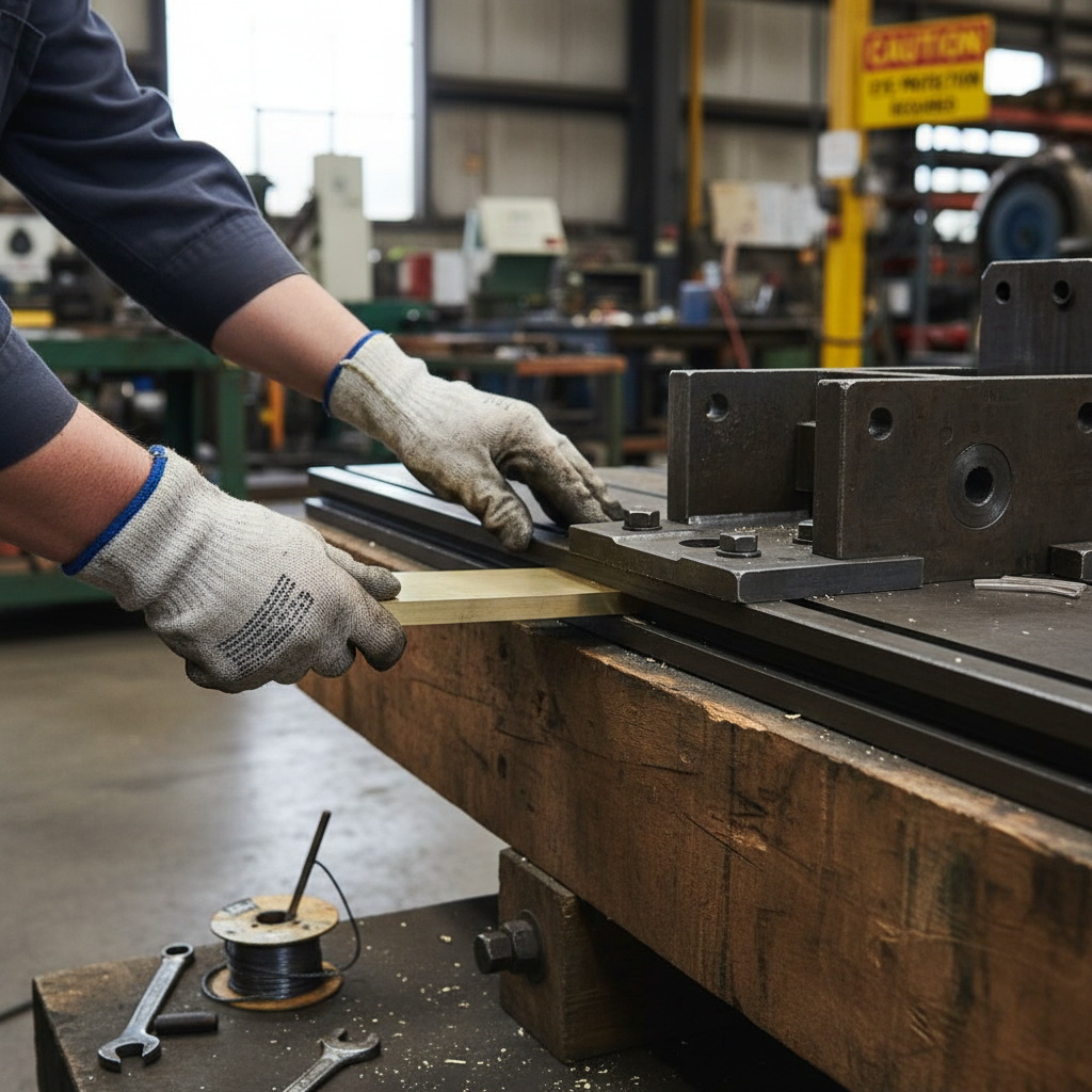 Premium 50.8mm x 25.4mm Brass Flat Bar - High Corrosion Resistance, Easy to Machine, and Versatile Applications