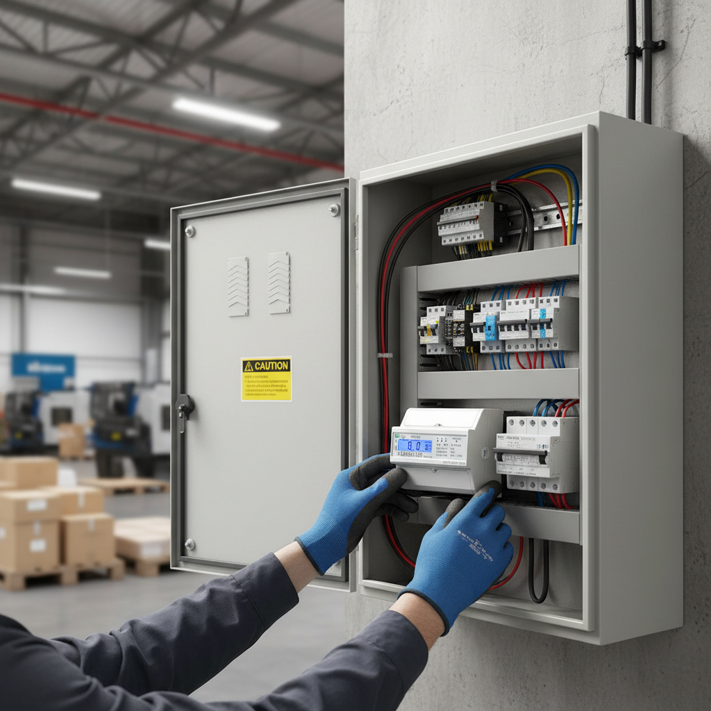 Premium 3P MID Approved kWh Meter for Accurate Energy Measurement and Monitoring