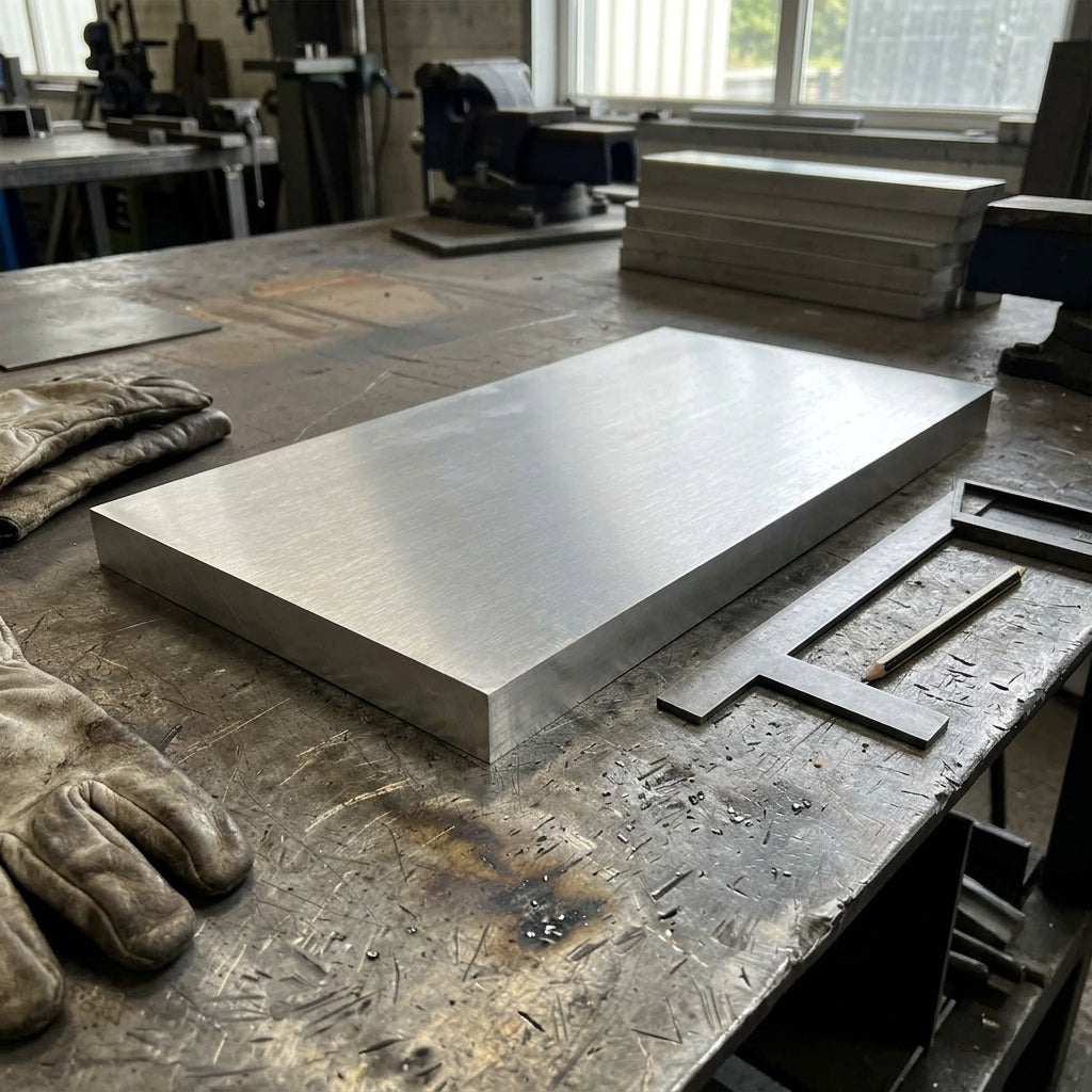 Aluminium Plate 50mm Thick 6082 - Cut to Size 50 mm – photo 1 of 2