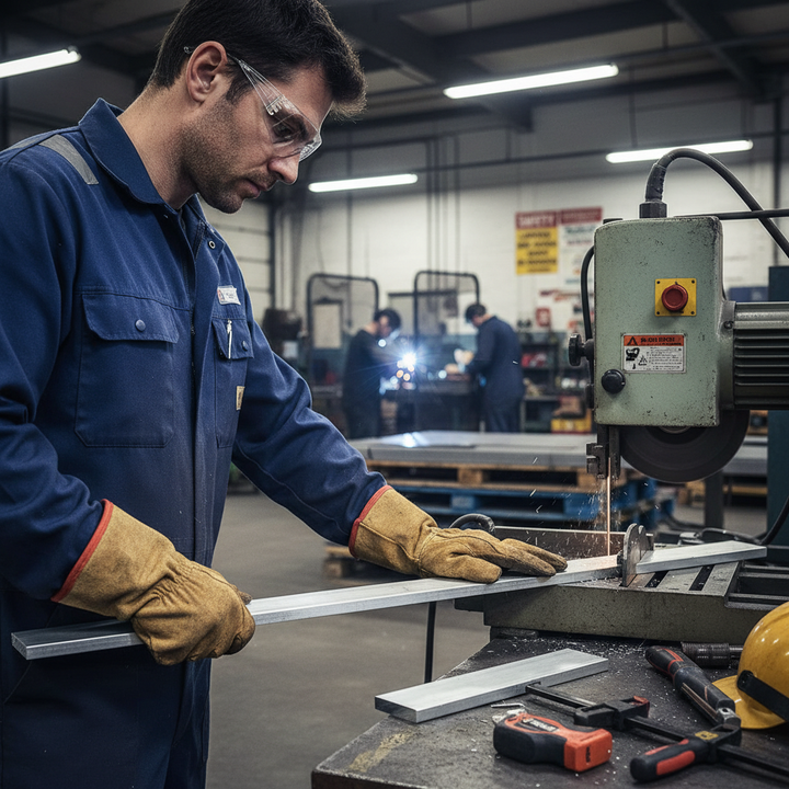 Premium Structural Grade 6082 T6 Aluminium Flat Bar - High Strength 44.5mm x 15.8mm with Enhanced Corrosion Resistance