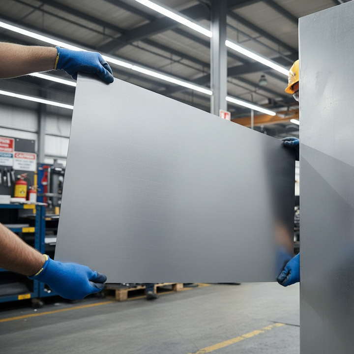 Premium 2500mm x 1250mm x 1mm Stainless Steel Sheet - 2B Finish for Architectural and Commercial Applications