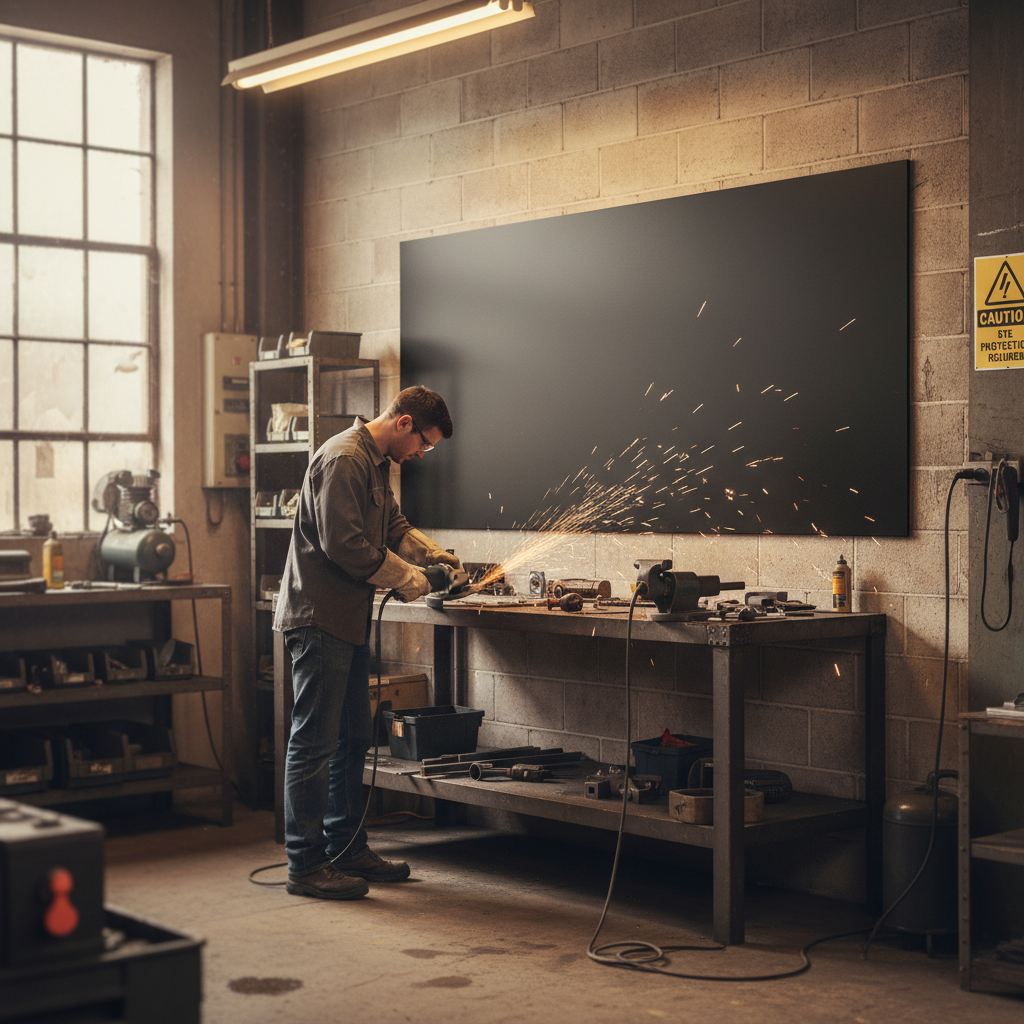 Premium Heavy Duty Powder Coated Aluminium Sheet 2500mm x 1250mm x 6mm - Corrosion Resistant for Marine and Industrial Applications