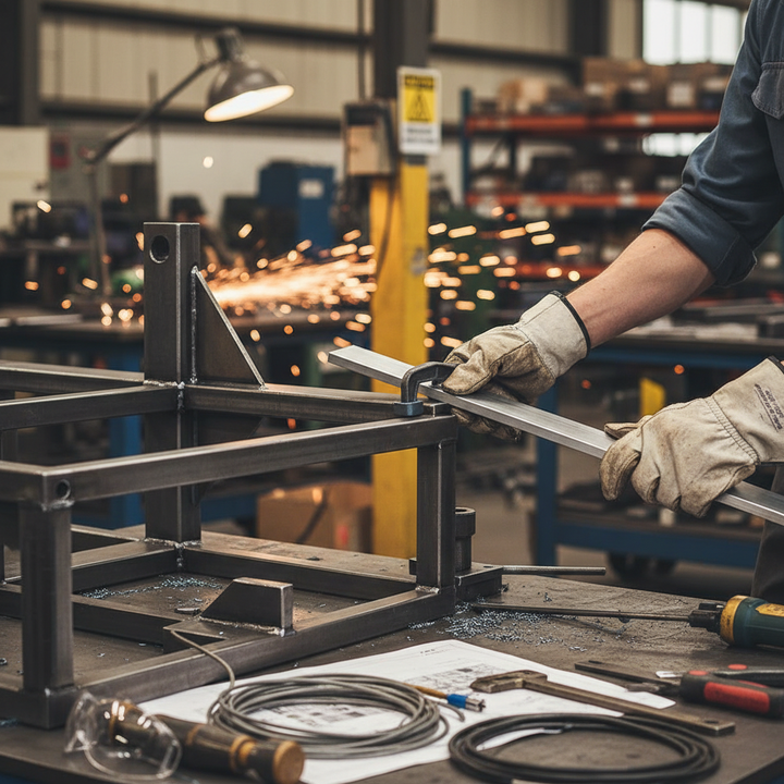 Premium Structural Grade 6082 T6 Aluminium Flat Bar 40mm x 8mm - High Strength Alloy for Heavy Duty Applications