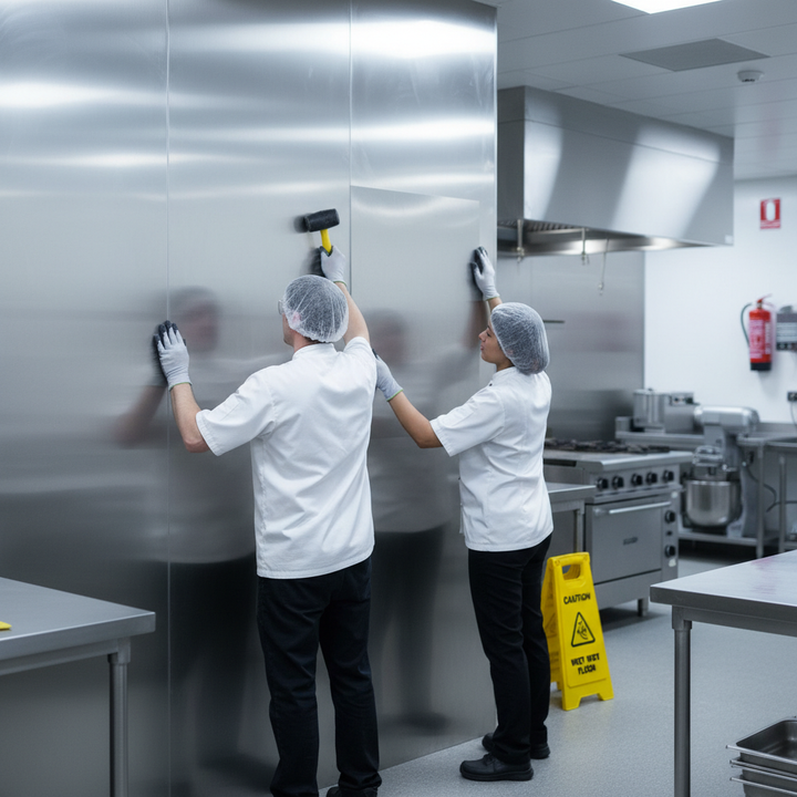 Premium Heavy Duty 2500mm x 1250mm x 1.5mm Dull Polished Stainless Steel Sheet for Architectural and Commercial Applications