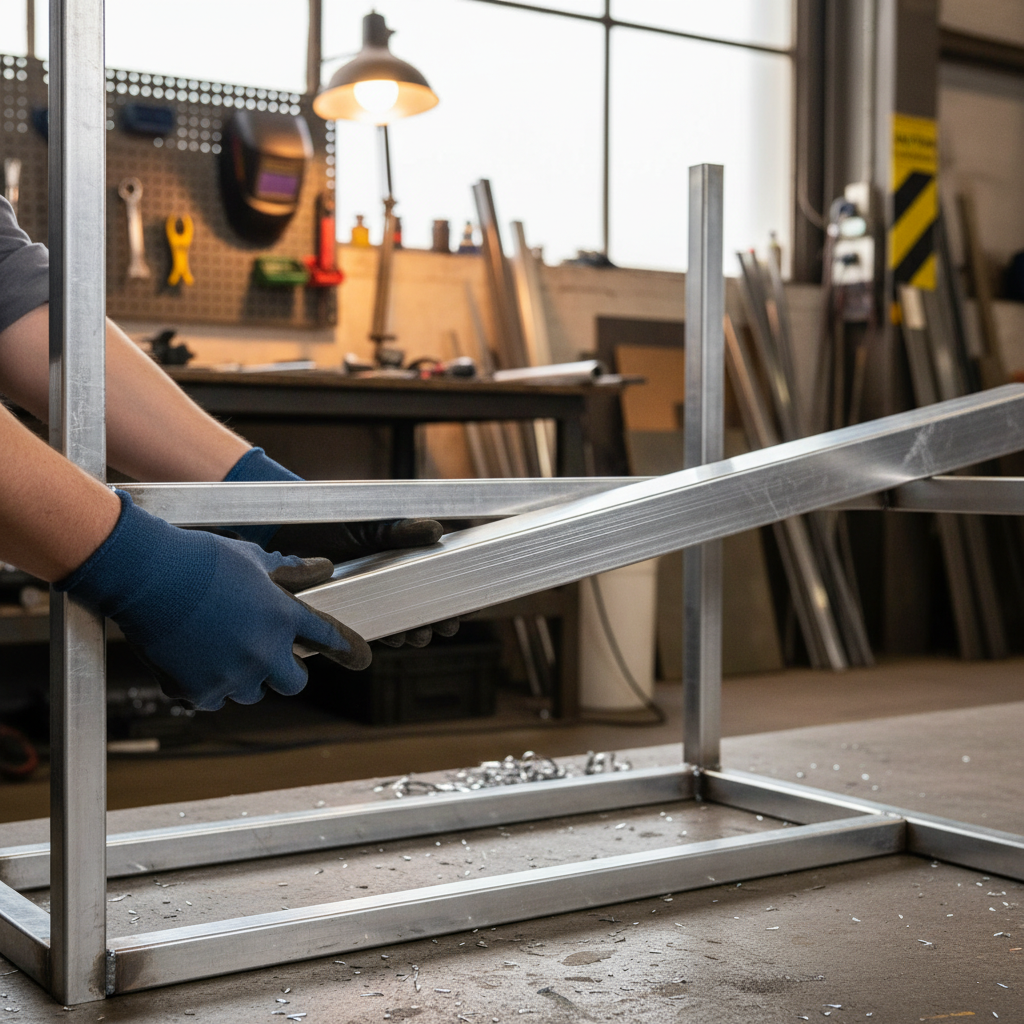 Premium Heavy Duty 19mm x 19mm x 3.2mm Aluminium Square Tube for Structural Applications 19 × 19 × 3.2 mm (3/4″ × 3/4″ × 10swg) – photo 1 of 2