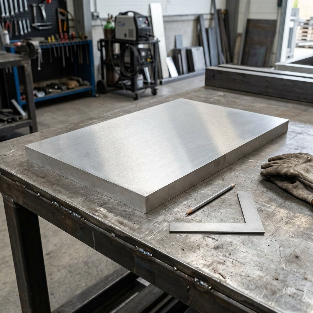 Aluminium Plate 35mm Thick 6082 - Cut to Size 35 mm – photo 1 of 2