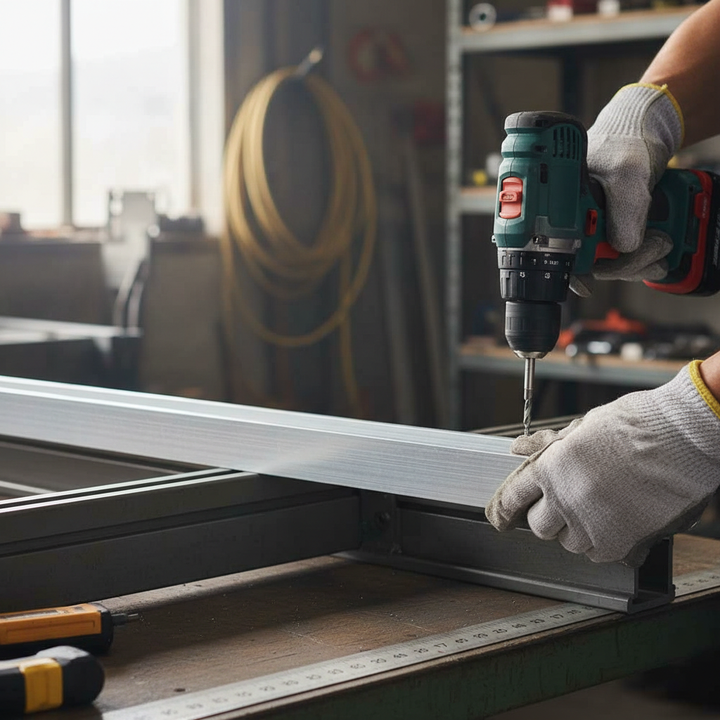 Premium Structural Aluminium Channel 63.5mm x 31.7mm x 4.8mm - High-Strength 6082 T6 Alloy for Bridges, Trusses, and Cranes