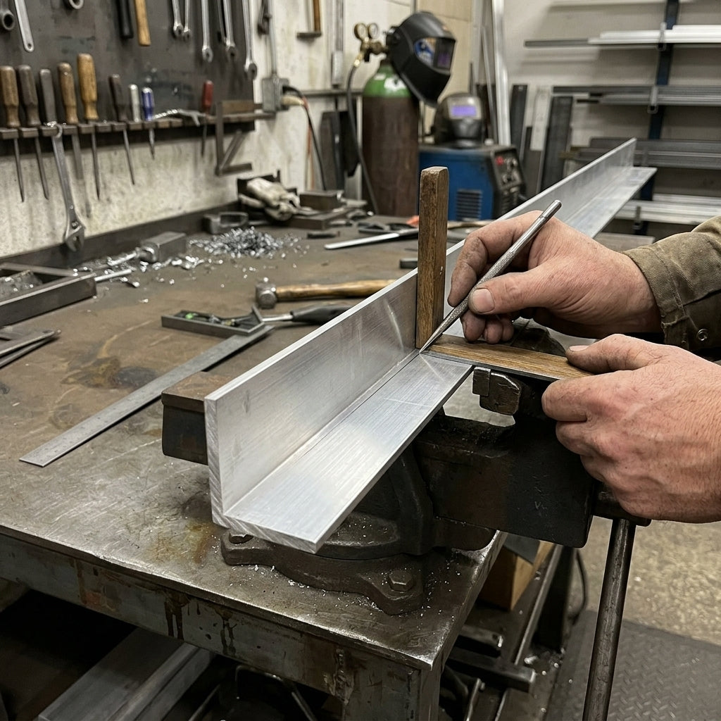 Aluminium Equal Angle - Custom Cut to Size  – photo 1 of 2