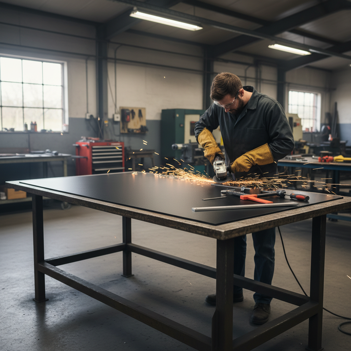 Premium Heavy Duty Powder Coated Aluminium Sheet 3000mm x 1000mm x 2mm - Corrosion Resistant and Weldable