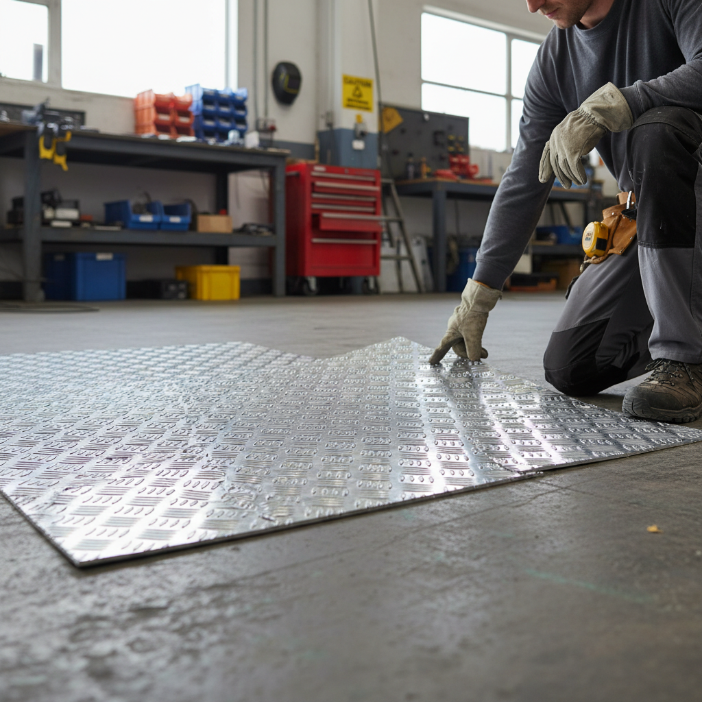 Premium Heavy Duty Aluminium Chequer Plate 2500mm x 1250mm x 1.5mm - Five Bar Treadplate for Versatile Applications