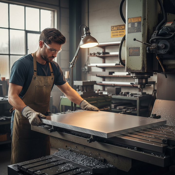 Premium 40mm Aluminium Cast Tooling Plate - High Precision, Excellent Machinability & Weldability for CNC Machines and 3D Printers