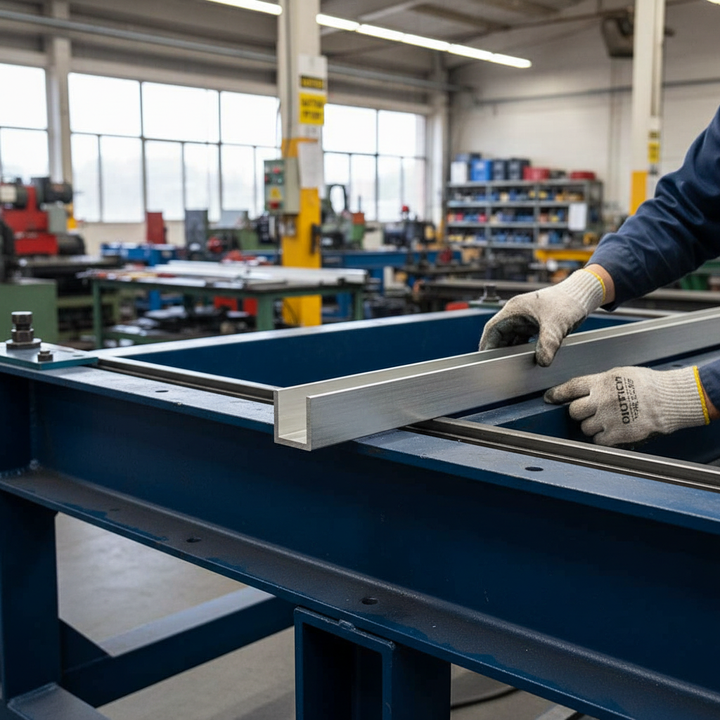 Professional 50mm x 50mm x 5mm Aluminium Channel - High Corrosion Resistance, Medium Strength Alloy for Various Applications