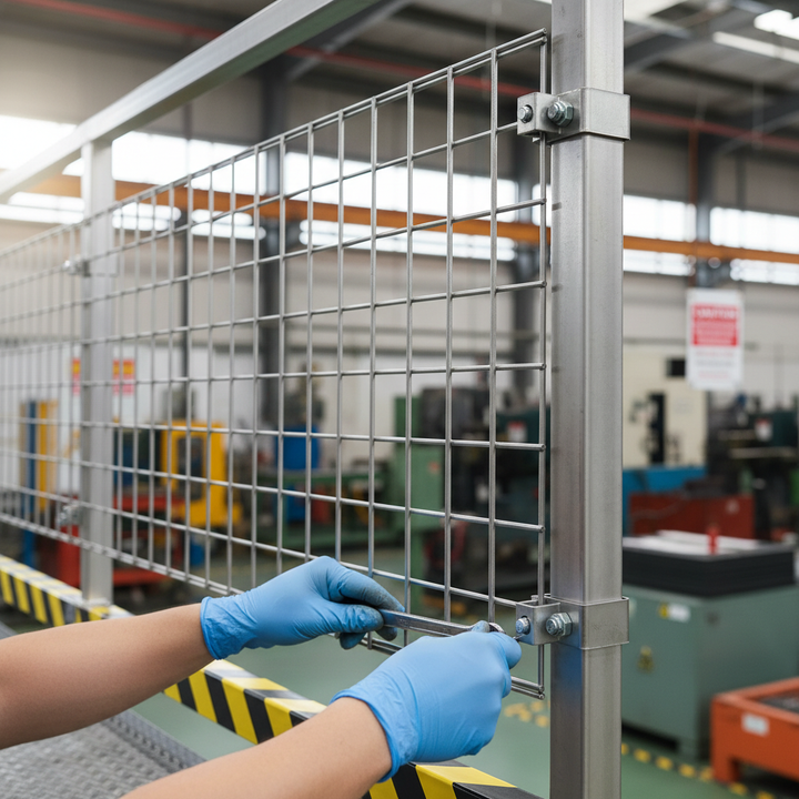 Premium Heavy Duty 304 Stainless Steel Weldmesh 2440mm x 1220mm x 12.7mm for Industrial and Commercial Applications