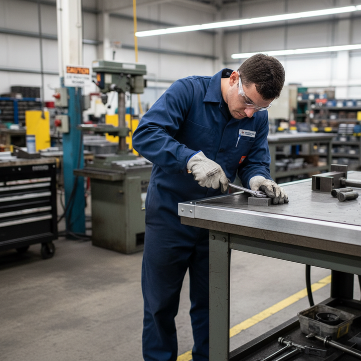 Premium Heavy Duty Brushed Polished Aluminium Angle 76.2mm x 76.2mm x 3.2mm for Structural Applications