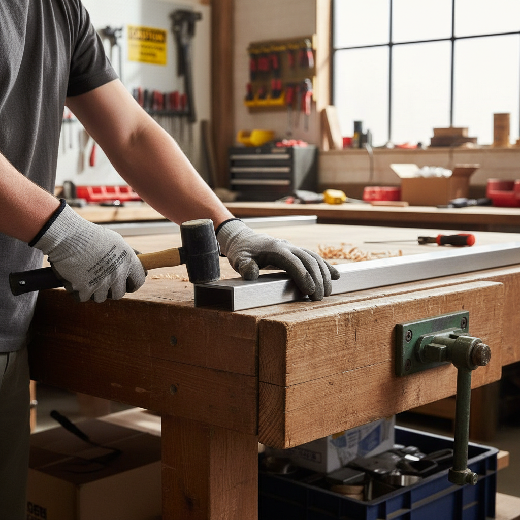 Premium Structural Alloy Aluminium Channel 50.8mm x 25.4mm x 3.2mm - High Strength 6082 T6 for Architectural and Commercial Applications