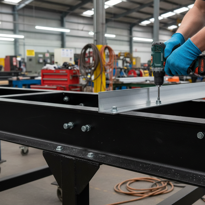 Premium 63.5mm x 63.5mm x 6.35mm Aluminium Angle for Structural Applications - High-Quality Professional Grade for Industrial and Commercial Applic...