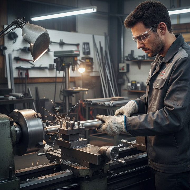 Premium Structural Grade Aluminium Round Bar 41.3mm Diameter - High Strength 6082 T6 Alloy for Heavy Duty Applications