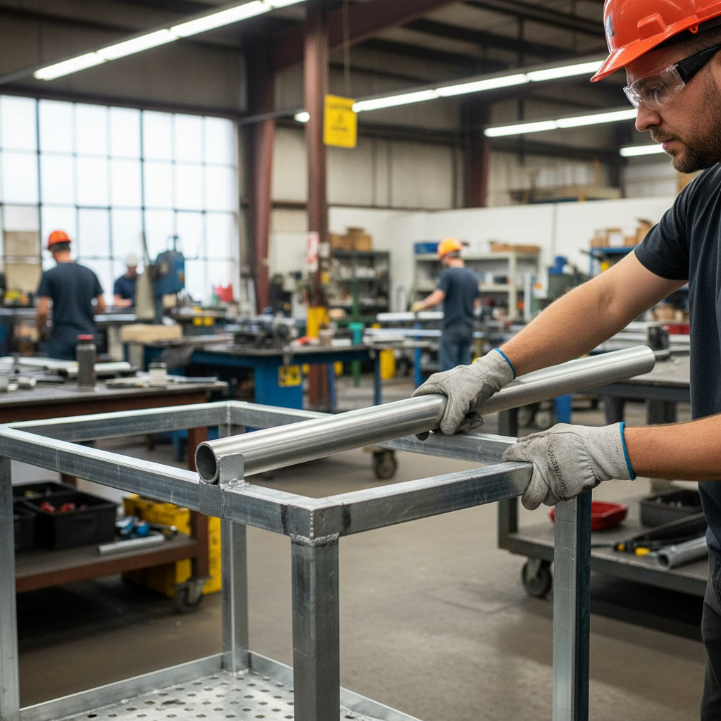 Professional Heavy Duty Aluminium Round Tube 50.8mm x 4.8mm for Structural Applications