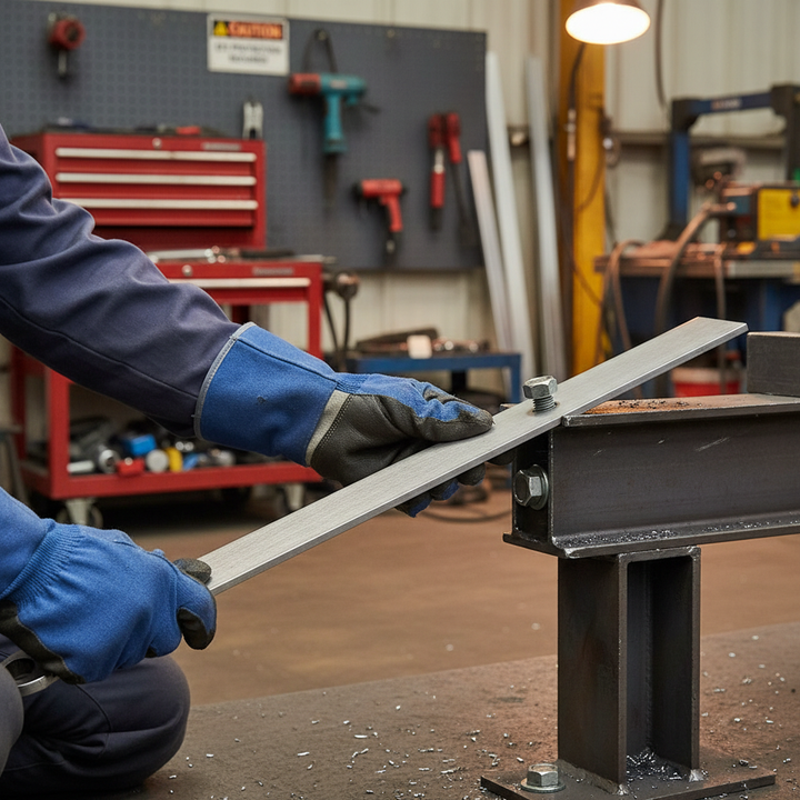 Professional 60mm x 6mm Brushed Polished Stainless Steel Flat Bar for Commercial and Architectural Applications