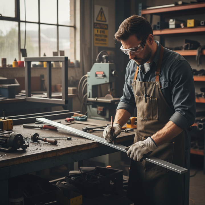 Premium Structural Grade 6082 T6 Aluminium Flat Bar 127mm x 19mm with High Strength and Corrosion Resistance for Heavy Use Applications