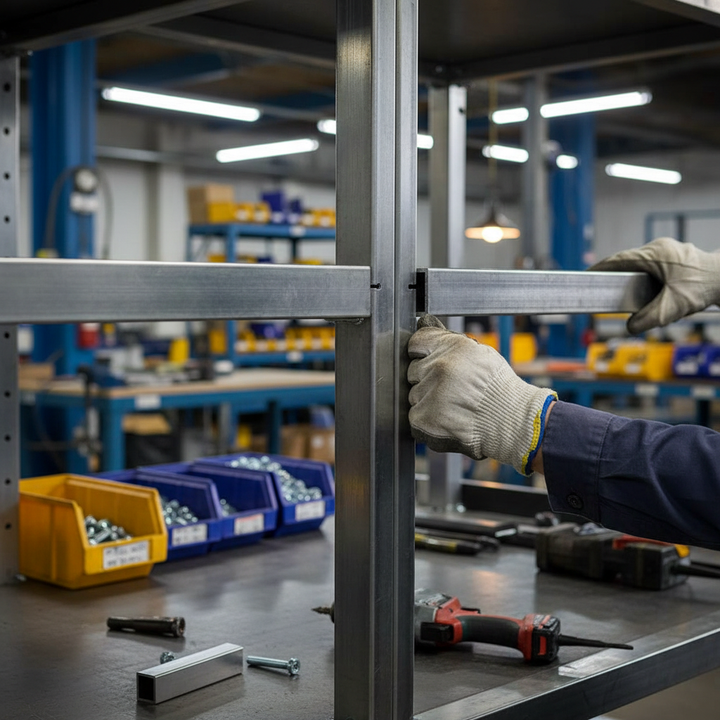 Premium Heavy Duty Aluminium Square Tube 76.2mm x 76.2mm x 4.8mm with 1/4" Radius Corners for Structural Applications