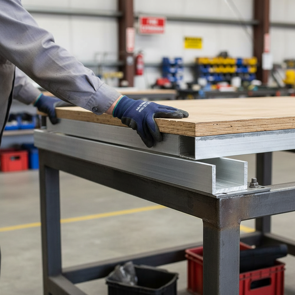Premium 101.6mm x 50.8mm x 3.2mm Plain Finish Aluminium Channel - Heavy Duty Structural Alloy for Trusses, Bridges, and Cranes 101.6 × 50.8 × 3.2 mm (4″ × 2″ × 1/8″) – photo 1 of 2