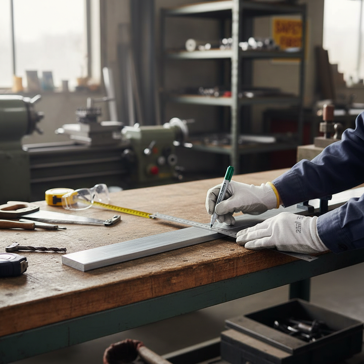 Premium Structural Grade 6082 T6 Aluminium Flat Bar 38.1mm x 25.4mm with Enhanced Mechanical and Corrosion Resistance for Heavy Duty Applications