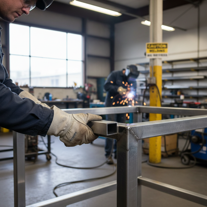 Premium Heavy Duty Aluminium Rectangular Tube 80mm x 60mm x 4mm - High-Strength 6082 T6 for Versatile Applications