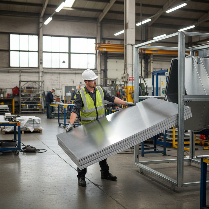 Premium 2500mm x 1250mm x 4.0mm Aluminium Sheet Pack - 1050 Grade for Versatile Applications