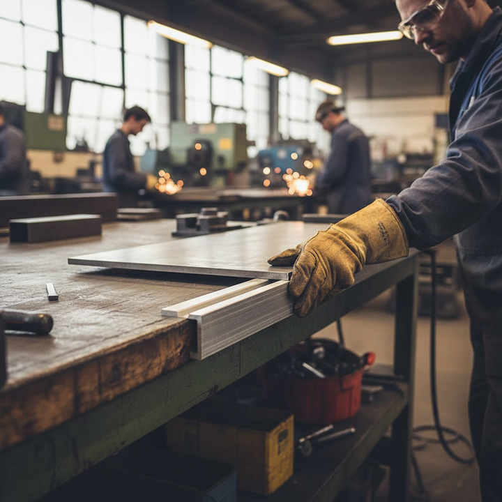 Premium Structural Alloy Aluminium Channel 76.2mm x 38.1mm x 3.2mm - High Performance 6082 T6 U Channel for Trusses, Bridges, and Cranes