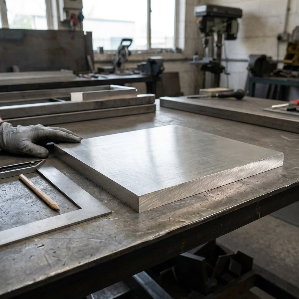 Aluminium Plate 25mm Thick 6082 - Cut to Size 25 mm – photo 1 of 2