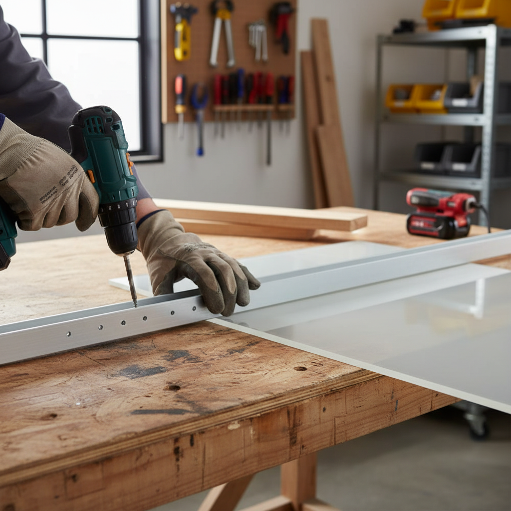 Premium Structural Alloy Aluminium Channel 25.4mm x 25.4mm x 4.8mm - High-Strength U Channel for Trusses, Bridges, and Cranes