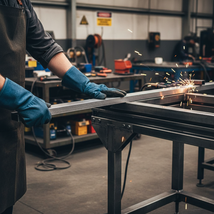 Premium Heavy Duty Brushed Polished Aluminium Square Tube 50.8mm x 50.8mm x 3.2mm for Structural Applications