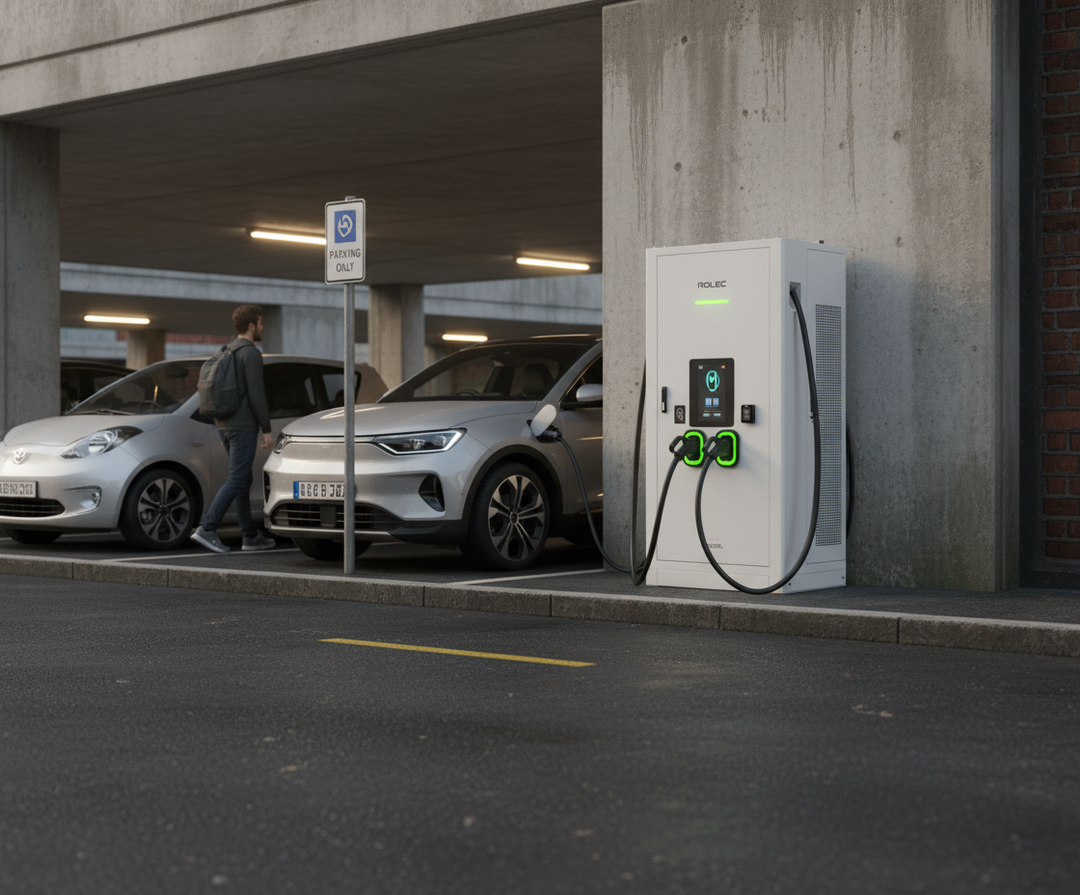 Premium Intelligent Ultra-Rapid EV Charging Station with Dual Outputs, 160kW Power, and Smart Features for Fleet and Public Infrastructure