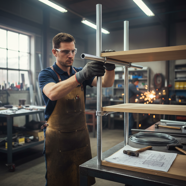 Premium Heavy Duty Aluminium Round Tube 15.8mm x 1.2mm - Durable Architectural Alloy for Various Applications