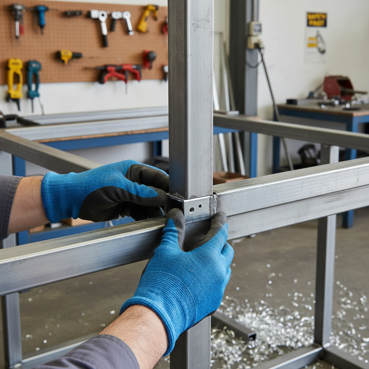 Professional Heavy Duty Aluminium Square Tube 15mm x 15mm x 2mm - High Corrosion Resistance and Enhanced Strength for Structural Applications