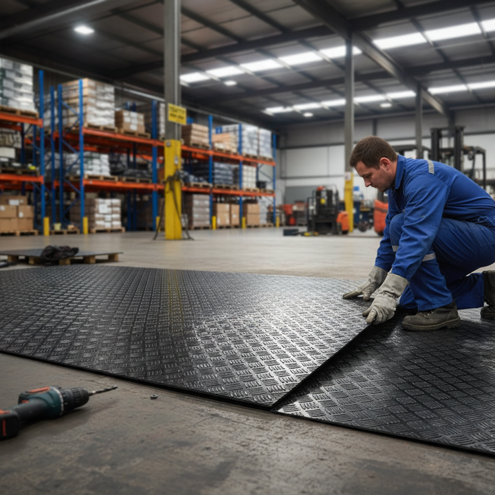 Premium Heavy Duty Aluminium Chequer Plate 3000mm x 1500mm x 6mm - Five Bar Tread Design for Durability and Style