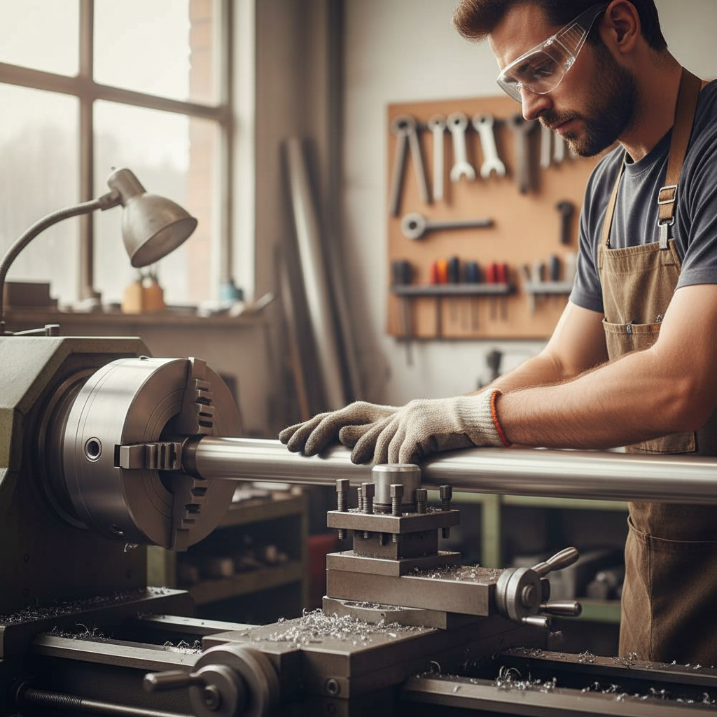 Premium Heavy Duty Aluminium Round Bar 120.6mm Diameter - High-Strength Structural Grade 6082 T6 for Engineering Applications