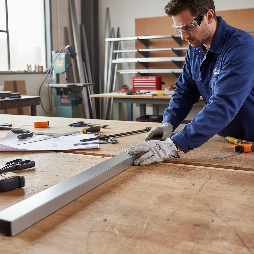 6063 Aluminium Channel 19 × 19 mm (3/4″ × 3/4″ × 1/16″) – photo 1 of 2