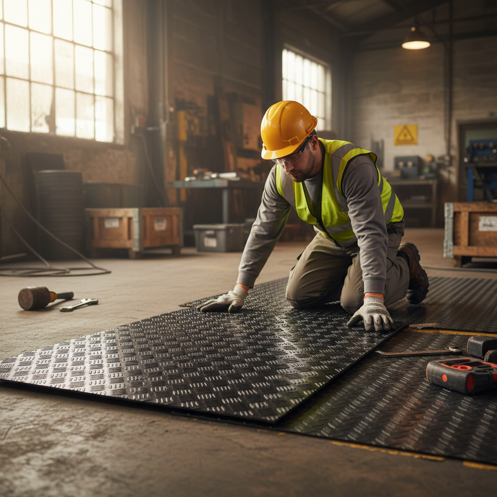 Premium Heavy Duty Aluminium Chequer Plate 2500mm x 1250mm x 9.5mm with Five Bar Tread for Durability and Safety