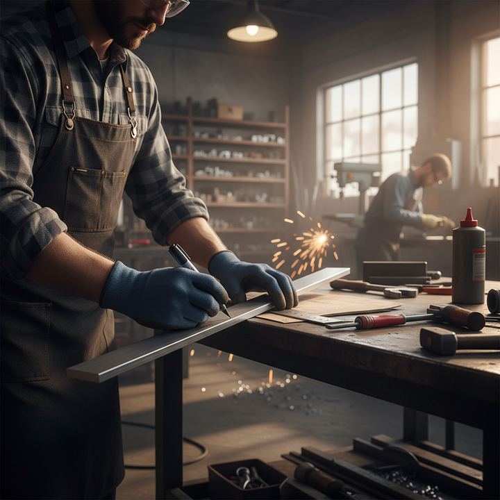 Premium Structural Grade 6082 T6 Aluminium Flat Bar 101.6mm x 31.8mm - High Strength Alloy with Enhanced Corrosion Resistance