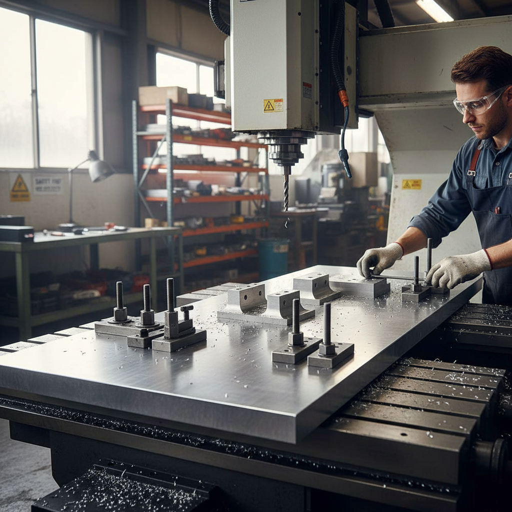 Premium 30mm Aluminium Cast Tooling Plate for Precision Machining and DIY Applications 30 mm – photo 1 of 2