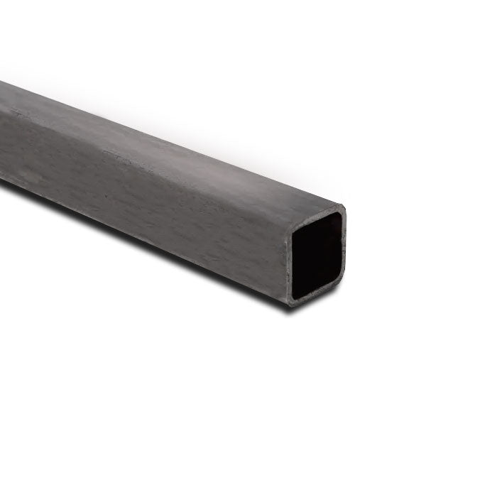 Mild Steel Box Section 12.7mm x 12.7mm x 1.2mm Mill Finish Lightweight Machinability Structural Steel Poor Corrosion Resistance - Linear Metre